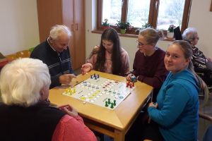 Besuch im Seniorium Grein